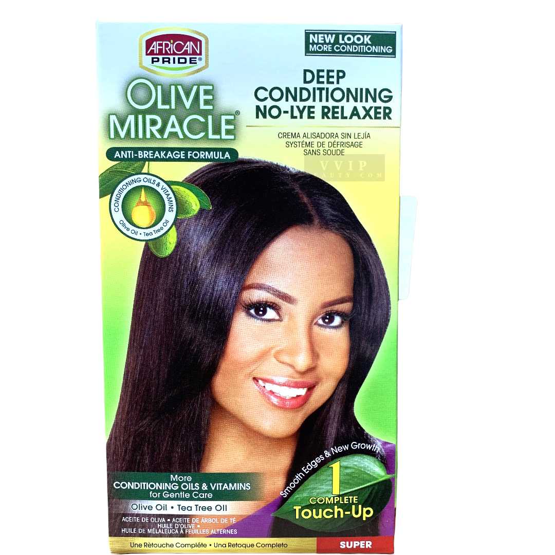 African pride olive miracle shop no lye relaxer