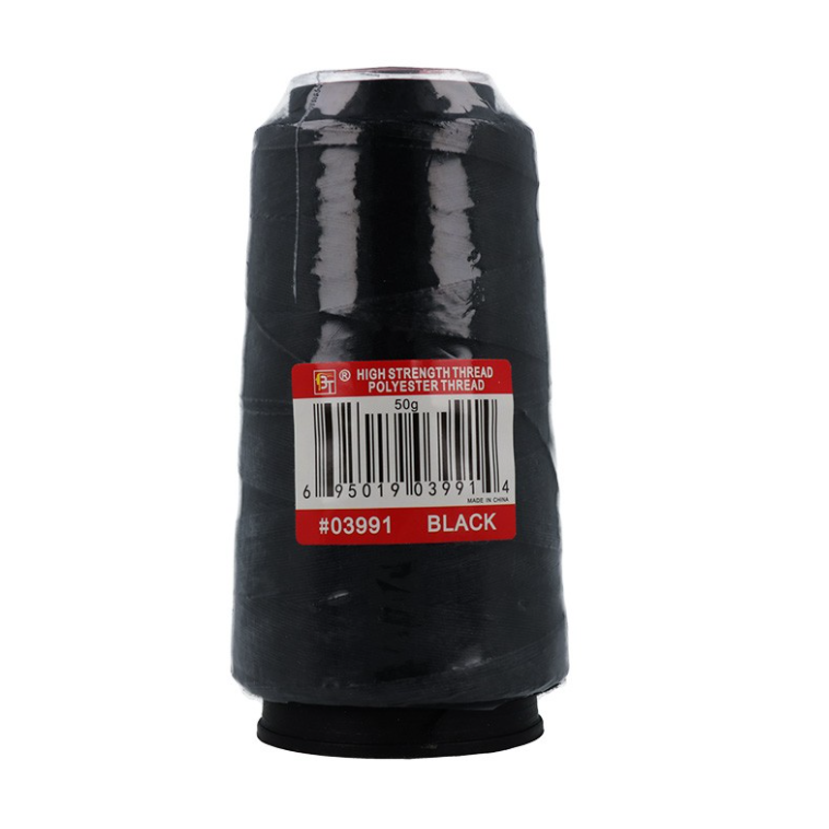 Beauty Town High Strength Nylon Bonded Thread 50g [Black]