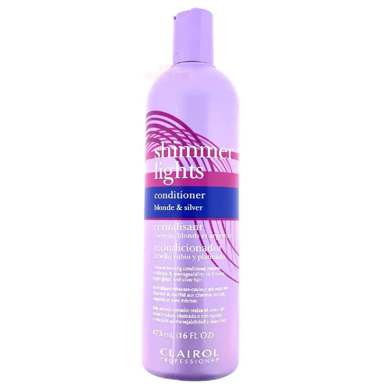 CLAIROL PROFESSIONAL Shimmer Lights Conditioner for Blonde & Silver 16oz