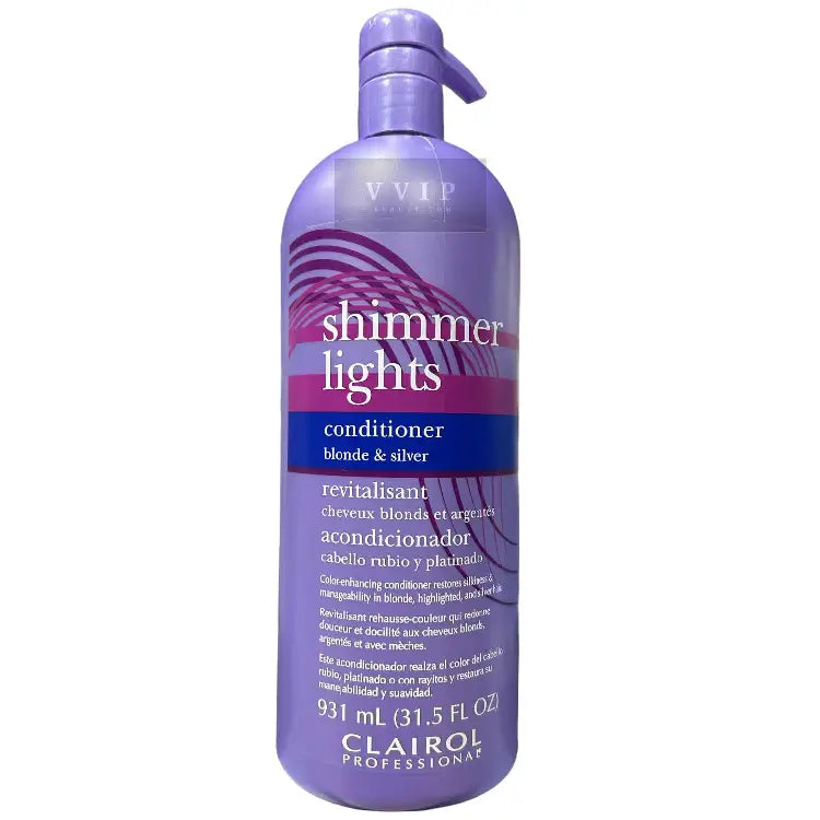 CLAIROL PROFESSIONAL Shimmer Lights Conditioner for Blonde & Silver 31.5 oz