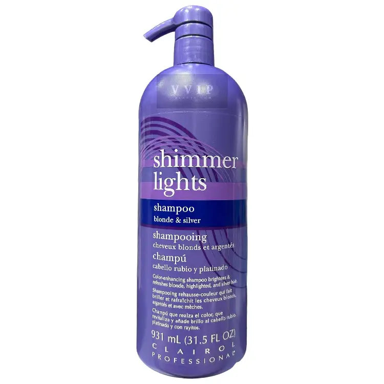 CLAIROL PROFESSIONAL Shimmer Lights Conditioning Shampoo for Blonde & Silver 31.5 oz