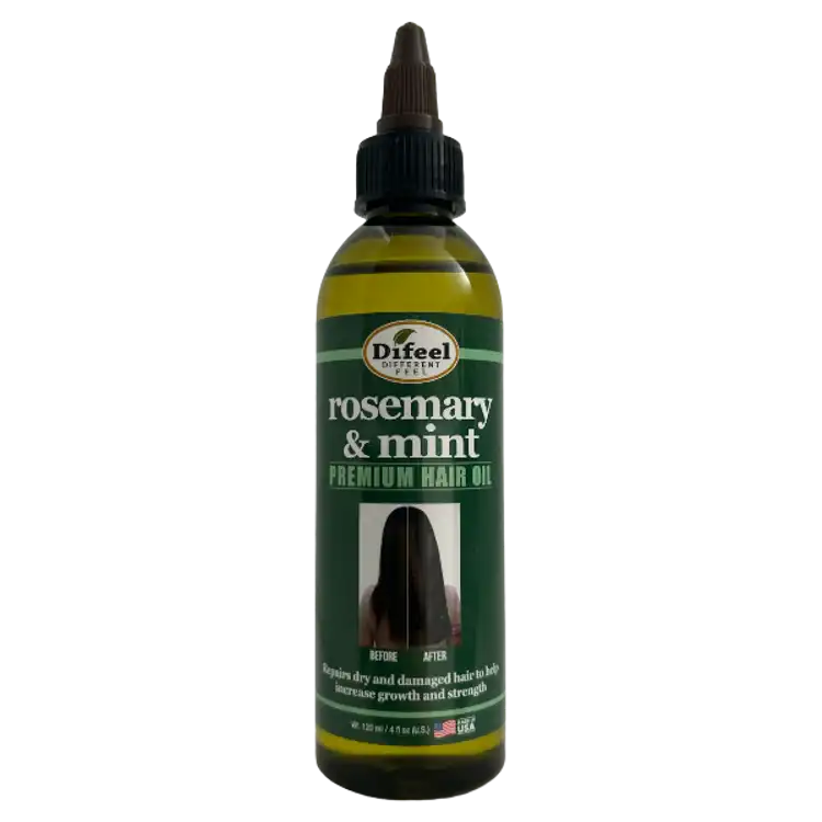 Difeel Rosemary &amp; Mint Premium Hair Oil 4 oz