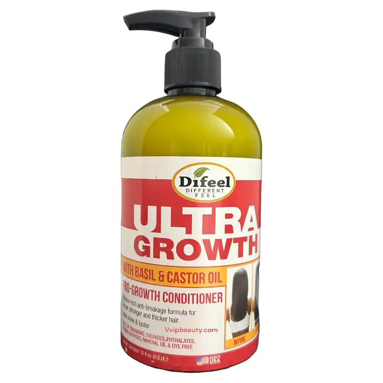 Difeel Ultra Growth Pro Growth Conditioner Basil & Castor Oil 12 oz.