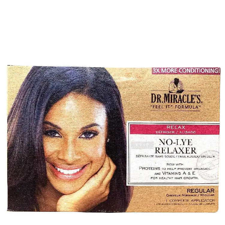 Dr. Miracle's New Growth No-Lye Relaxer Regular 1 Complete Application