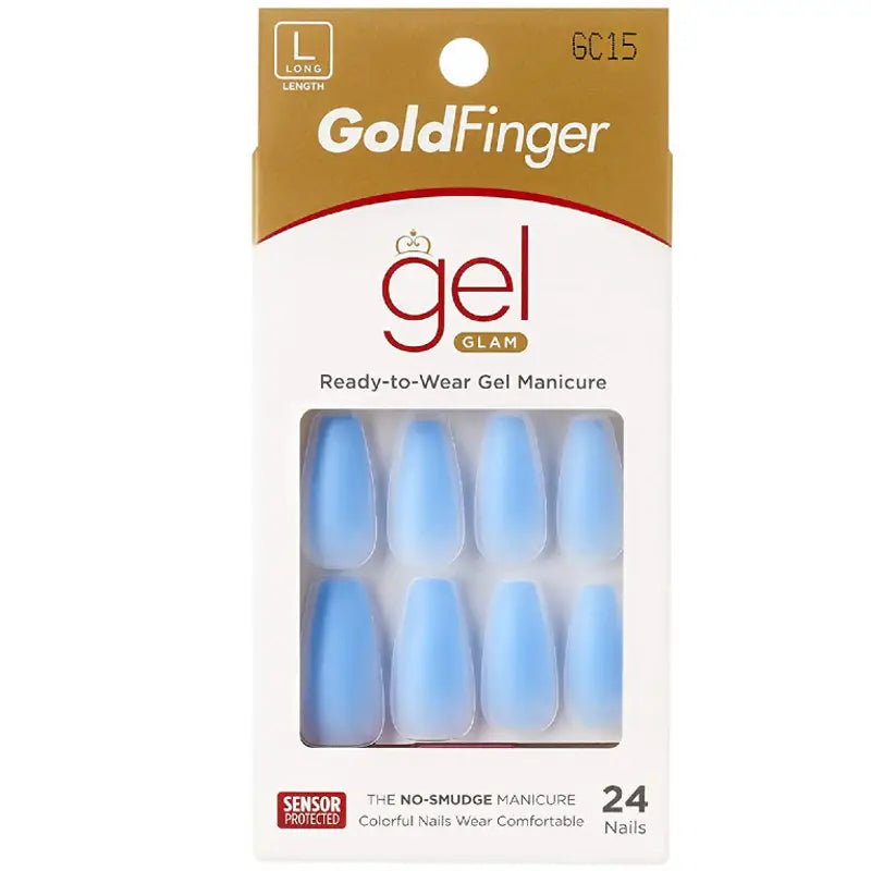 Kiss Gold Finger Gel Glam