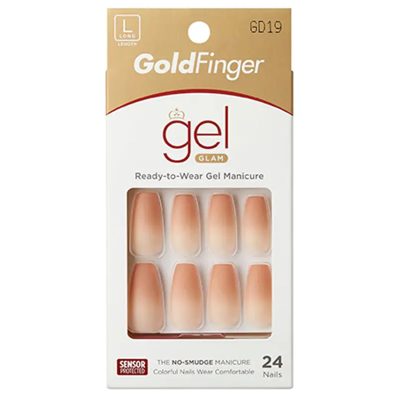 Kiss Gold Finger Trendy 24Nails -GD19