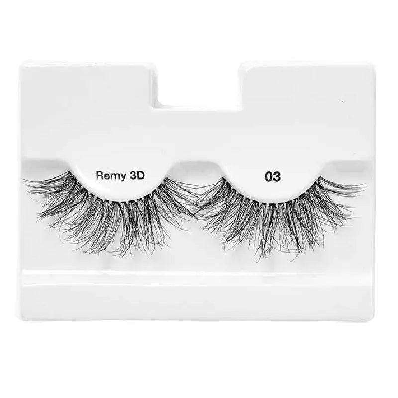 Kiss I Envy Remy 3D Invisible Band 100% Human Hair Eyelashes-KREI03