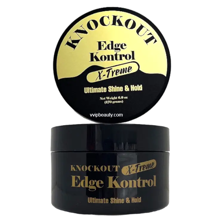 Knockout Edge Kontrol Strong Hold Edge Control Booster Water Base Pomade 6 oz