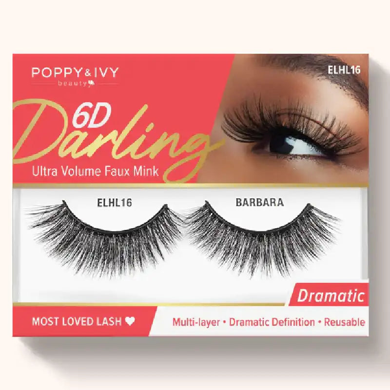 Poppy & Ivy 6D Darling Lashes-ELHL16-BARBARA