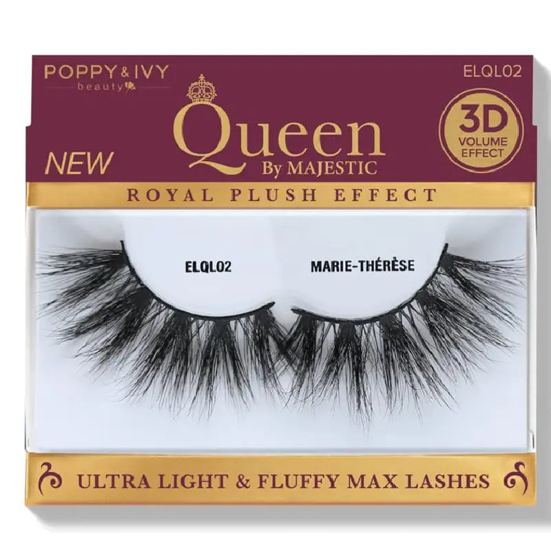 Poppy & Ivy Queen by Majestic Premium Lashes- A Blend of Elegance and Ethical Beauty ELQL02 MARIE