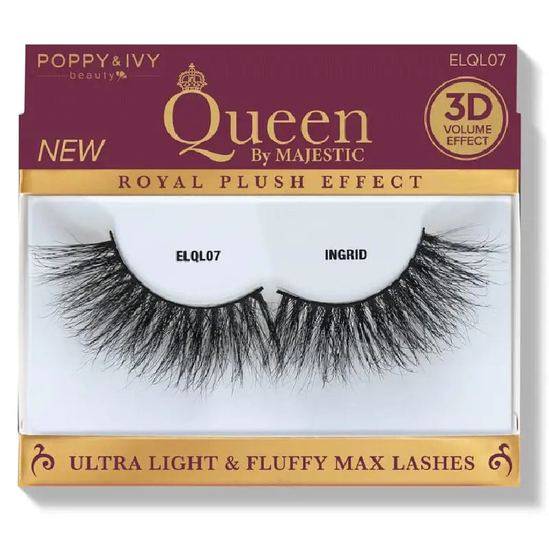 Poppy & Ivy Queen by Majestic Premium Lashes- A Blend of Elegance and Ethical Beauty ELQL07 INGRID