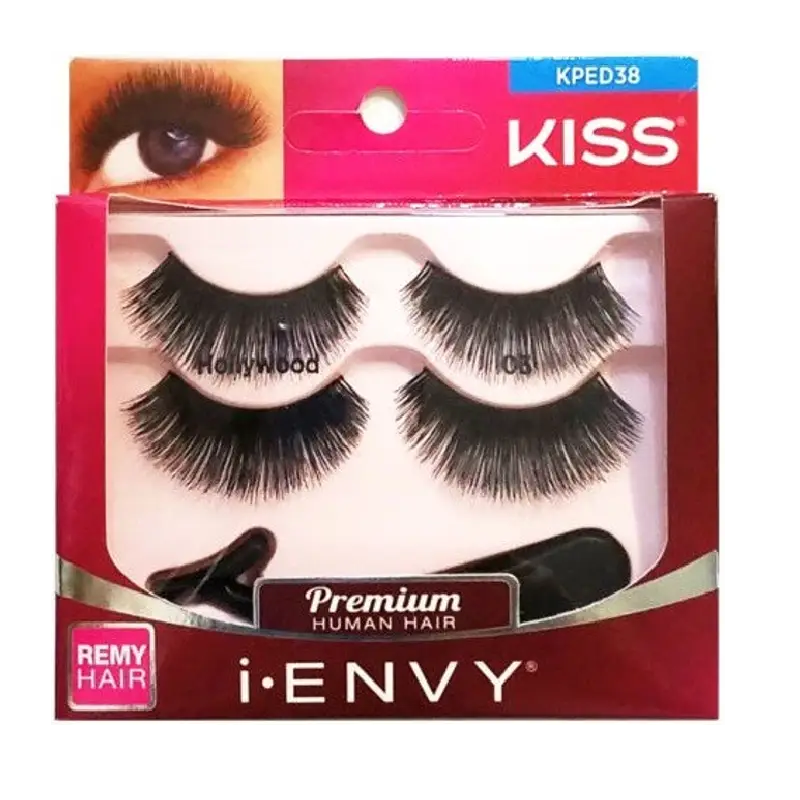 Premium Human Hair Hollywood 03-2 Pairs Pack -KPED38