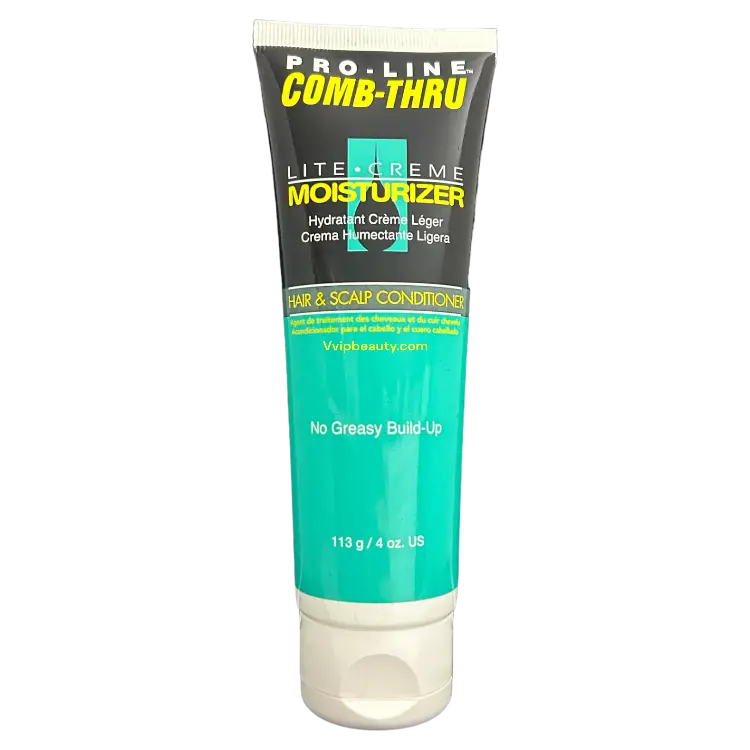 Pro-Line Comb Thru Lite Creme Moisturizer Hair &amp; Scalp Conditioner 4 oz