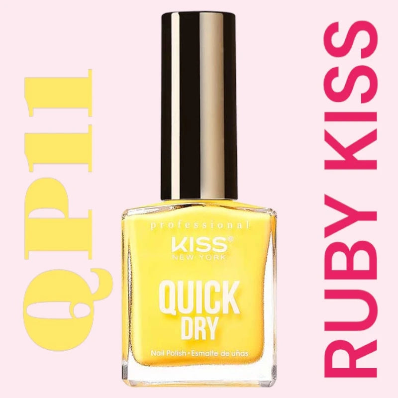 Quick Dry Nail Polish by Kiss New York Professional- Your Fast-Track to Glamour