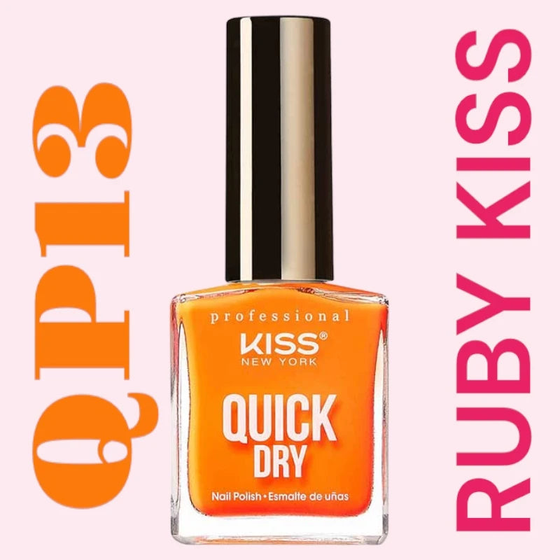 Quick Dry Nail Polish by Kiss New York Professional- Your Fast-Track to Glamour