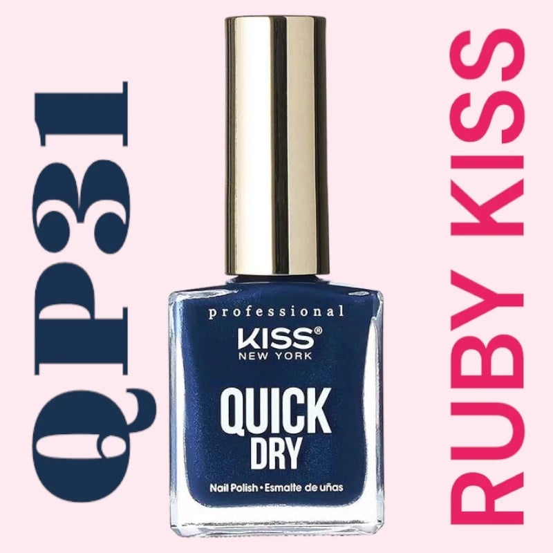 Quick Dry Nail Polish by Kiss New York Professional- Your Fast-Track to Glamour