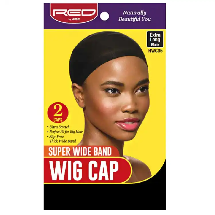 SUPER WIDE BAND WIG CAP 2PCS IN PACK- HWC05