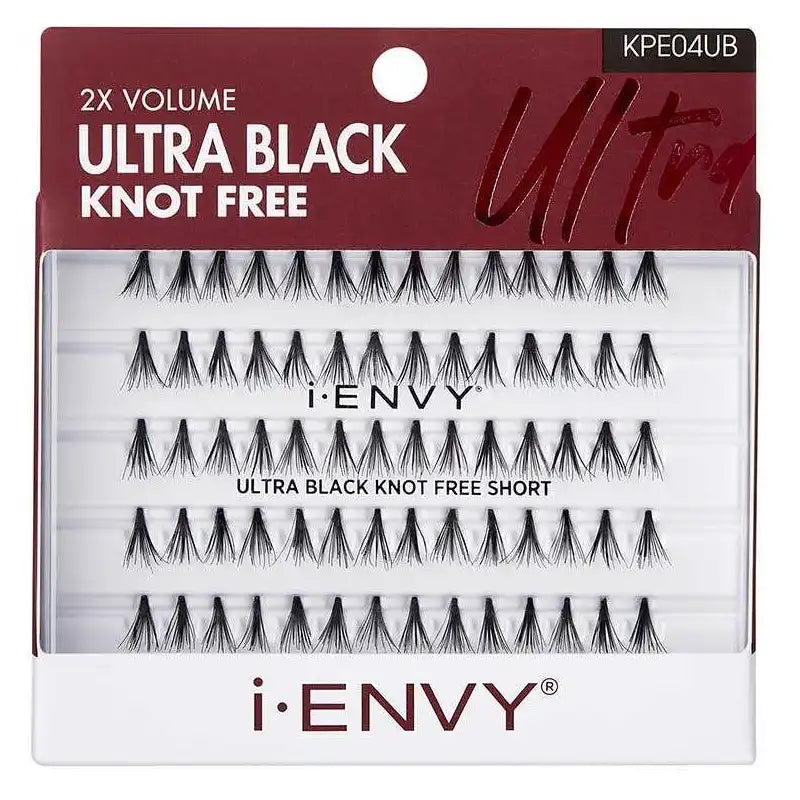 Short Ultra Black Knot Free Individual Lash (70pcs)-KPE04UB