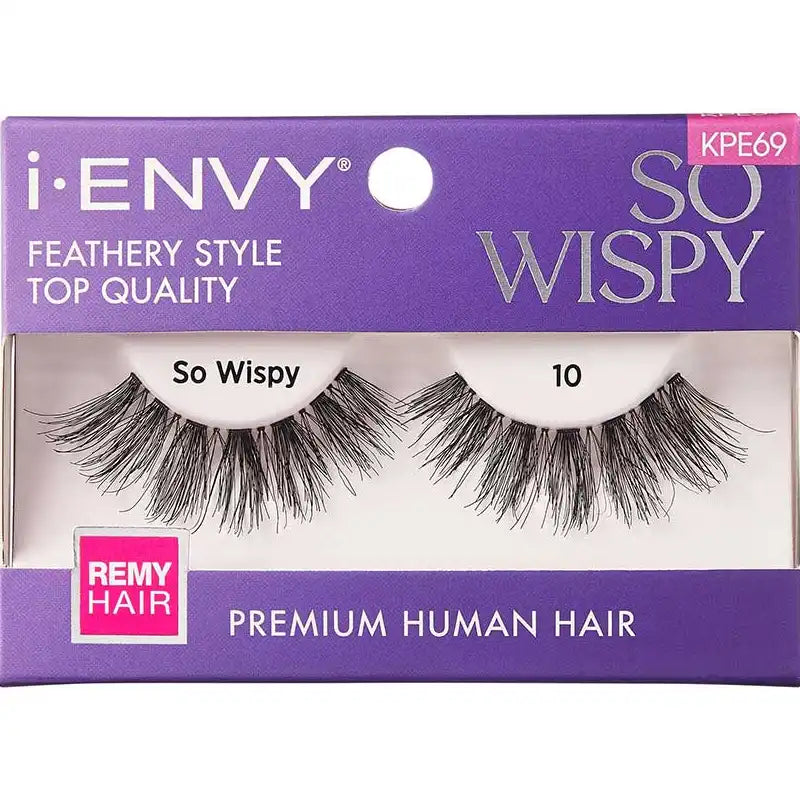 So Wispy Premium Human Hair Lashes The Pinnacle of Natural-Looking Volume 10-KPE69