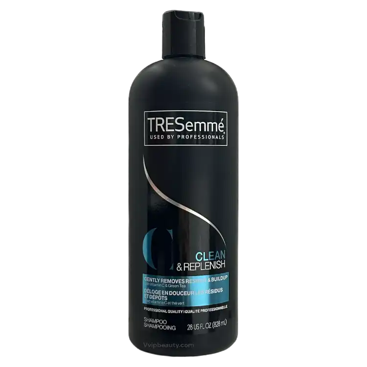TRESemme Clean and Replenish Clarifying Moisturizing Daily Shampoo 28 oz - Refreshing Hair Care with Vitamin C