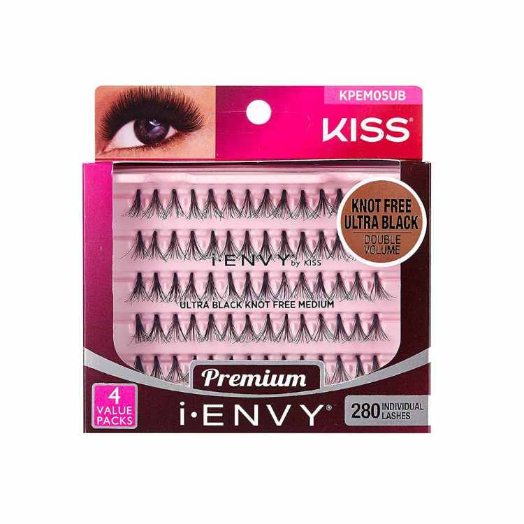 Ultra Black Knotted Individual Lash Multi Pack (280pcs)-KPEM03UB