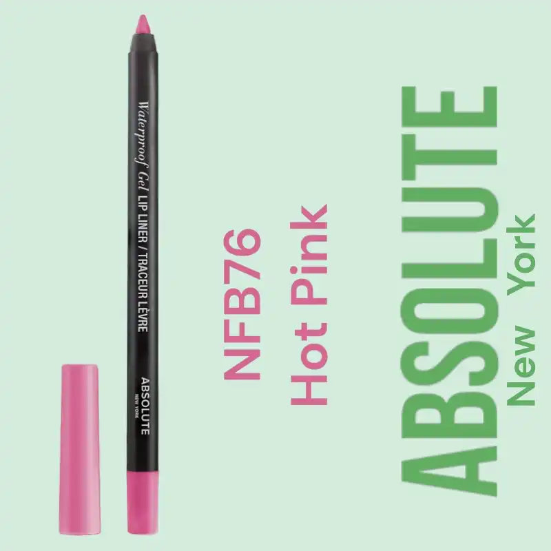 Waterproof Gel Lip Liner- Long-Wearing, High-Pigment Precision