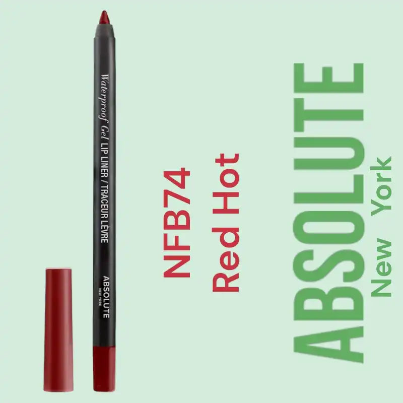 Waterproof Gel Lip Liner- Long-Wearing, High-Pigment Precision