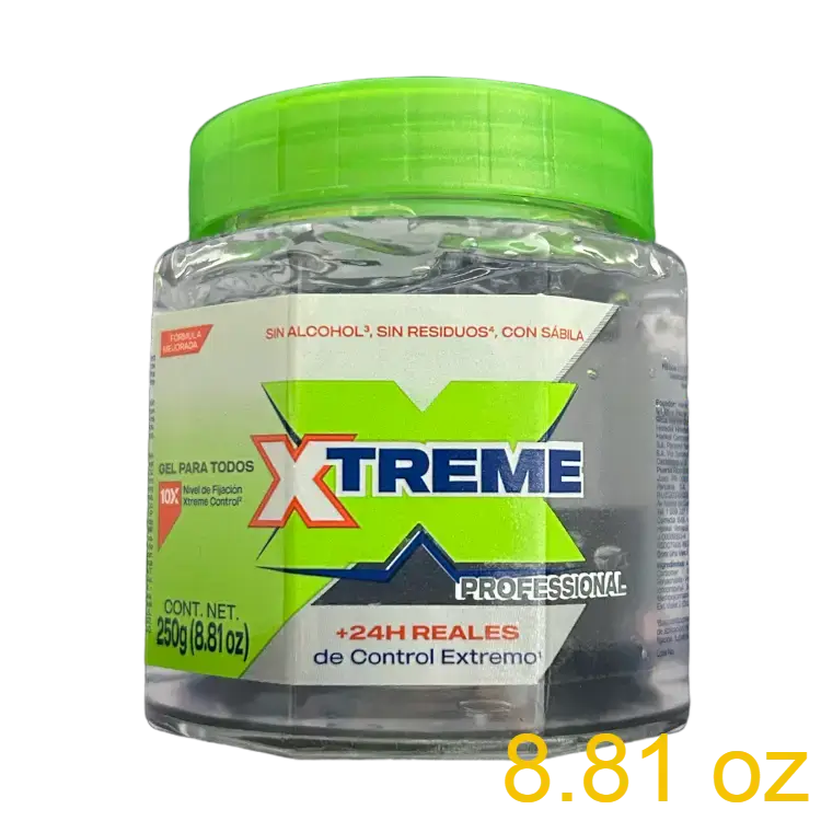 Xtreme Pro-Expert Hair Styling Gel • +24H of Control • 10X Fixation Level 8.81oz