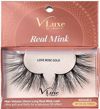 V-Luxe Real Mink – Love Rose Gold (B00145)