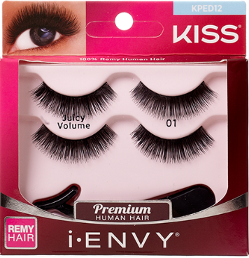 Premium Human Hair Juicy Volume 01-2 Pairs Pack-KPED12