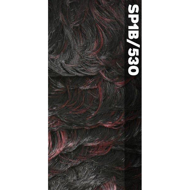 LAS CONIS - VANESSA SYNTHETIC EXPRESS WEAVE HALF WIG MEDIUM SUPRA CURL (01)