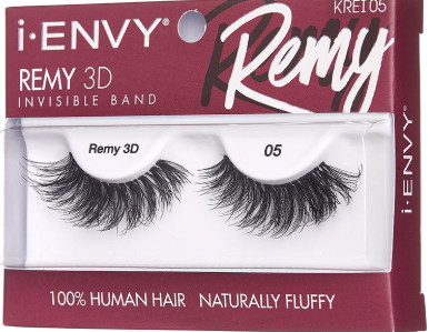 Kiss I Envy Remy 3D Invisible Band 100% Human Hair Eyelashes-KREI05