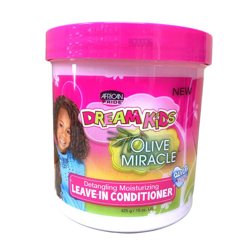 African Pride Dream Kids Olive Miracle Leave-In Conditioner 15 oz (B00066)