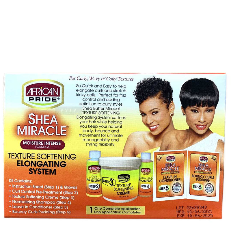 African Pride Shea Butter Texture Softening Kit