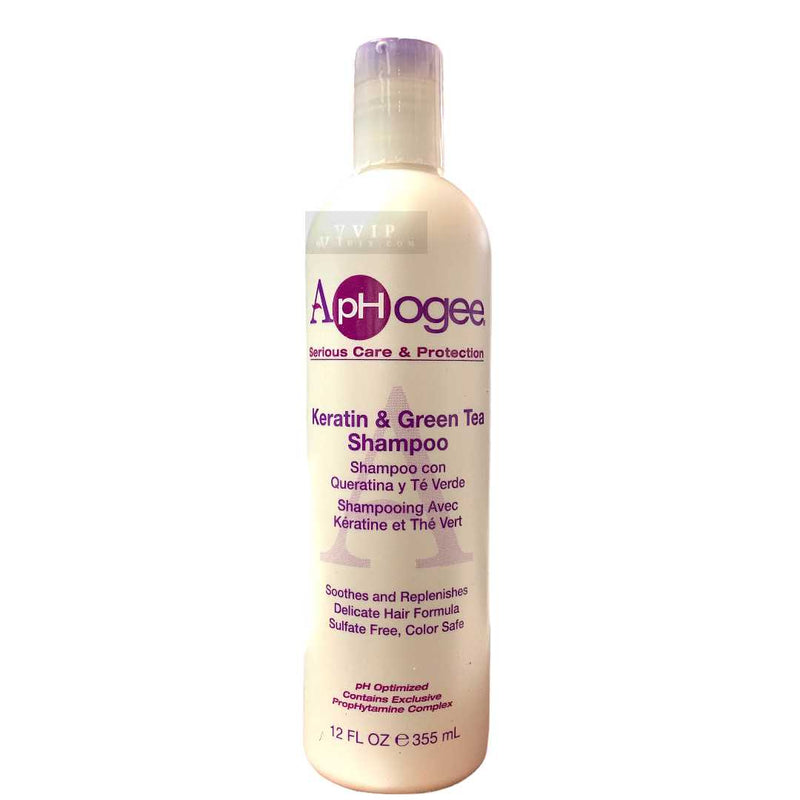 Aphogee Keratin & Green Tea Shampoo 12oz