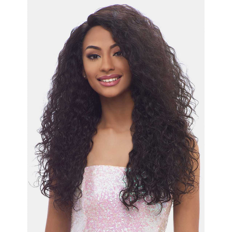 BRAZILIAN NATURAL REMY LACE-BZ CURL 24″-BL005