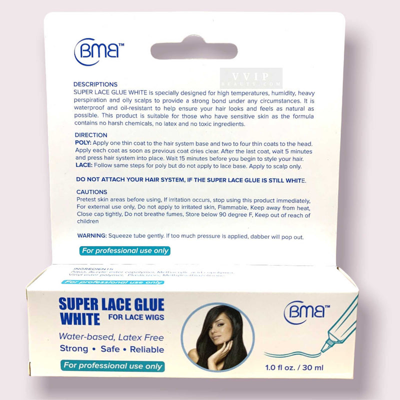 Bmb Super Lace Glue Tube For Lace Wigs, 1 Oz.