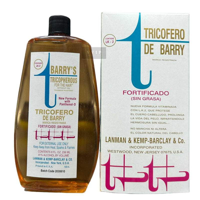 Barry's Tricopherous for Hair w/Panthenol-D w/Oil, Regular 8oz (51)