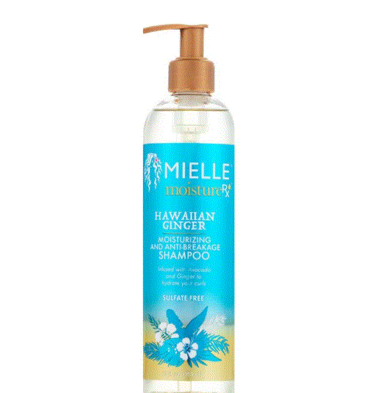 Mielle Moisture RX Hawaiian Ginger Moisturizing and Anti-Breakage Shampoo 12 oz