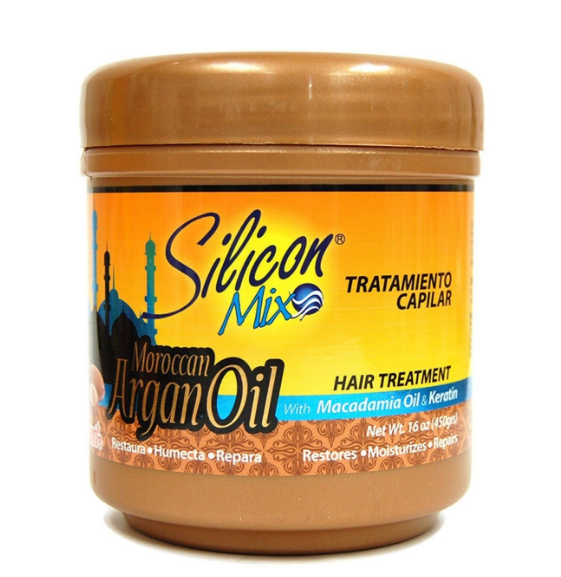 Silicon mix hair treatment with Moroccan Argan Oil & Keratin (tratamiento capilar intensivo) 16oz - PickupEZ.com