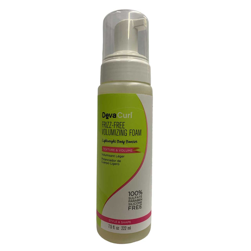 Devacurl Frizz-Free Volumizing Foam Lightweight Body Booster 7.5 Oz.