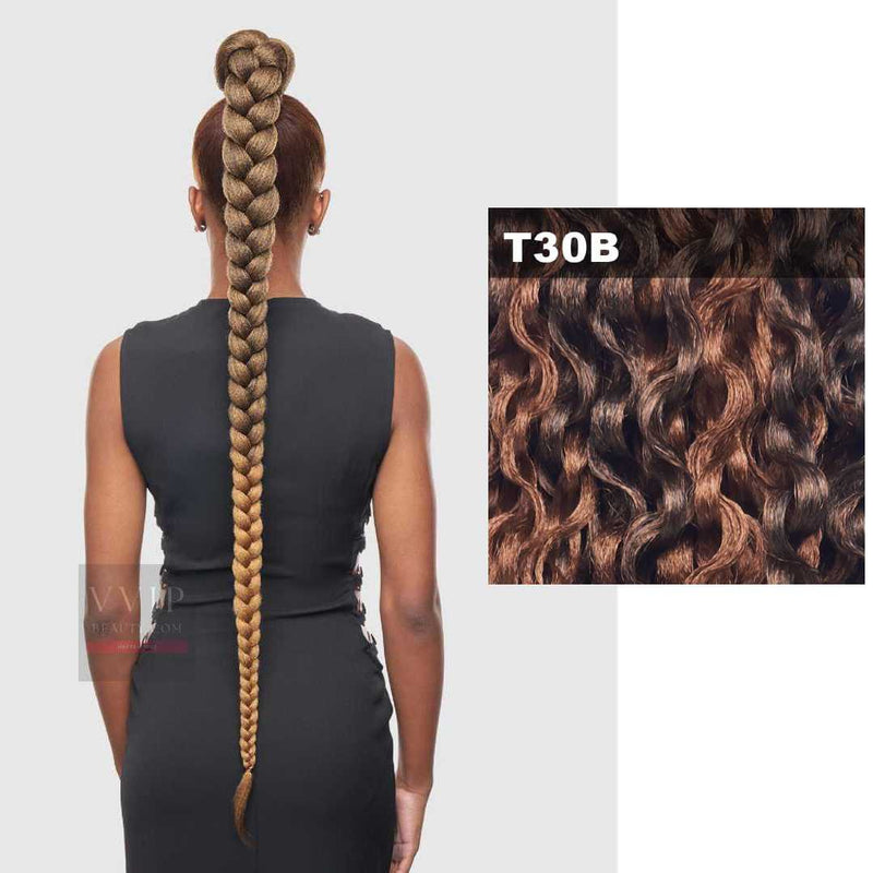 Drawstring Ponytail Wrap Clip In Braiding Touch STB WHIP 40"