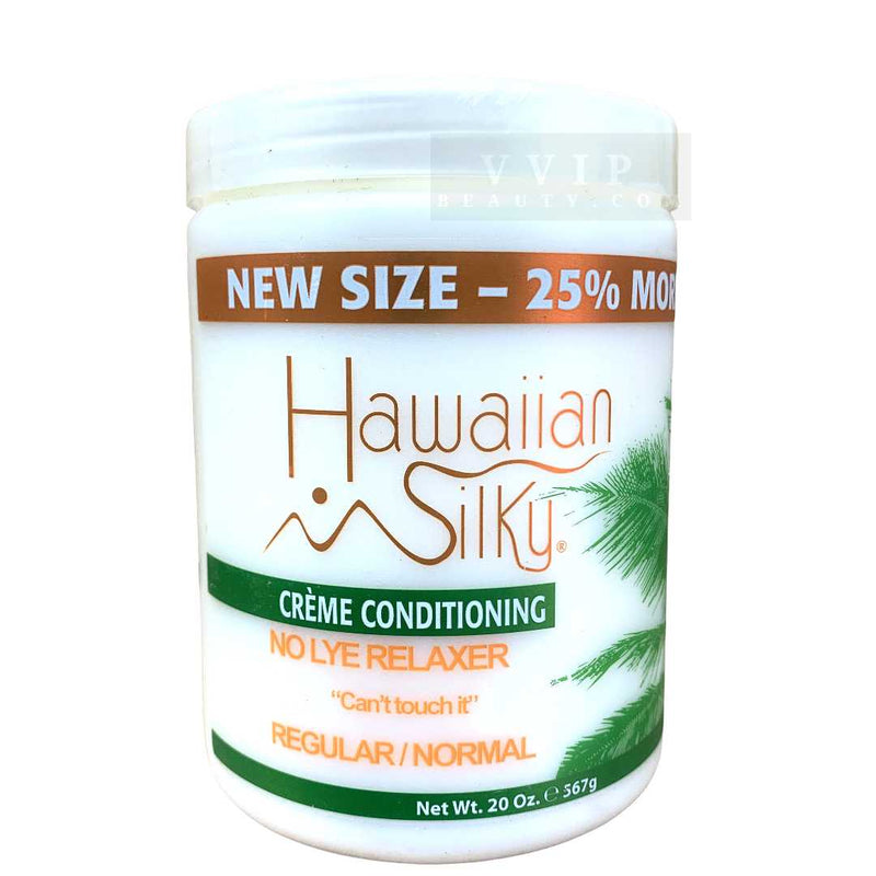 Hawaiian Silky Creme Conditioning No Lye Relaxer Regular 20oz