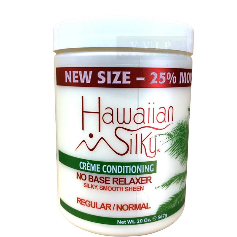 Hawaiian Silky No Base Relaxer Silky Smooth Sheen - Regular 20oz