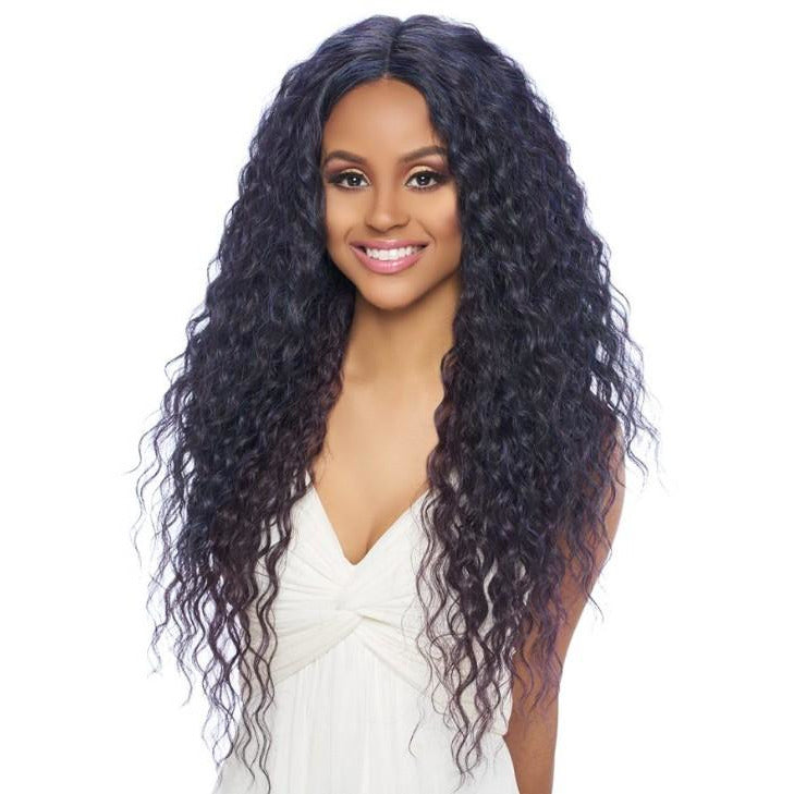 LSD61-SWISS LACE 6" DEEP PART 28" WIG(HARLEM125) (0B)