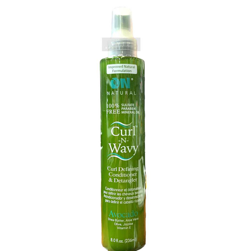 On Organic Natural Avocado Curl-N-Wavy Conditioner & Detangler 8 oz