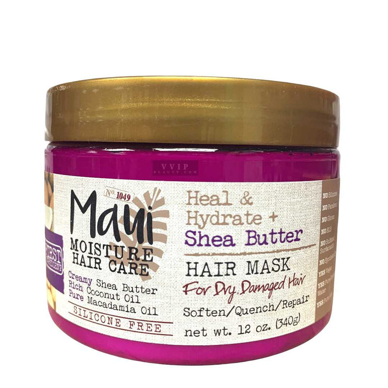 Maui Moisture Heal & Hydrate Shea Butter Hair Mask - 12 oz (B00088)