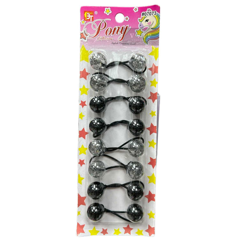 Ponytail Holders 20 mm (KIDS)-8PCS