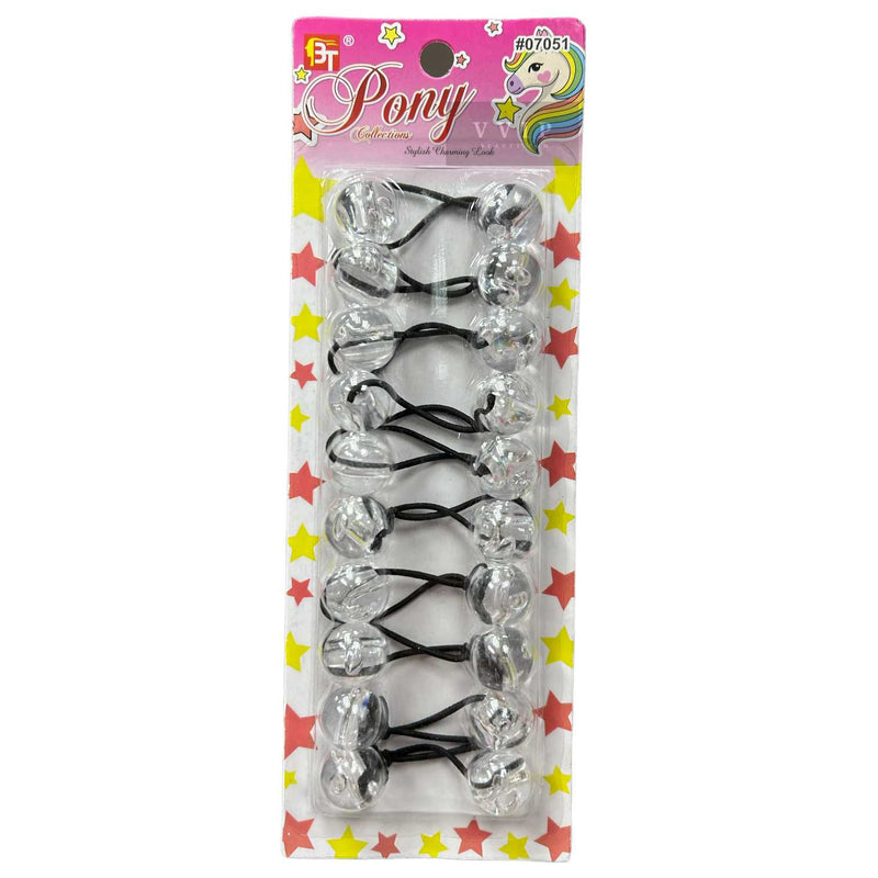 Ponytail Holders 20 mm (KIDS)-8PCS