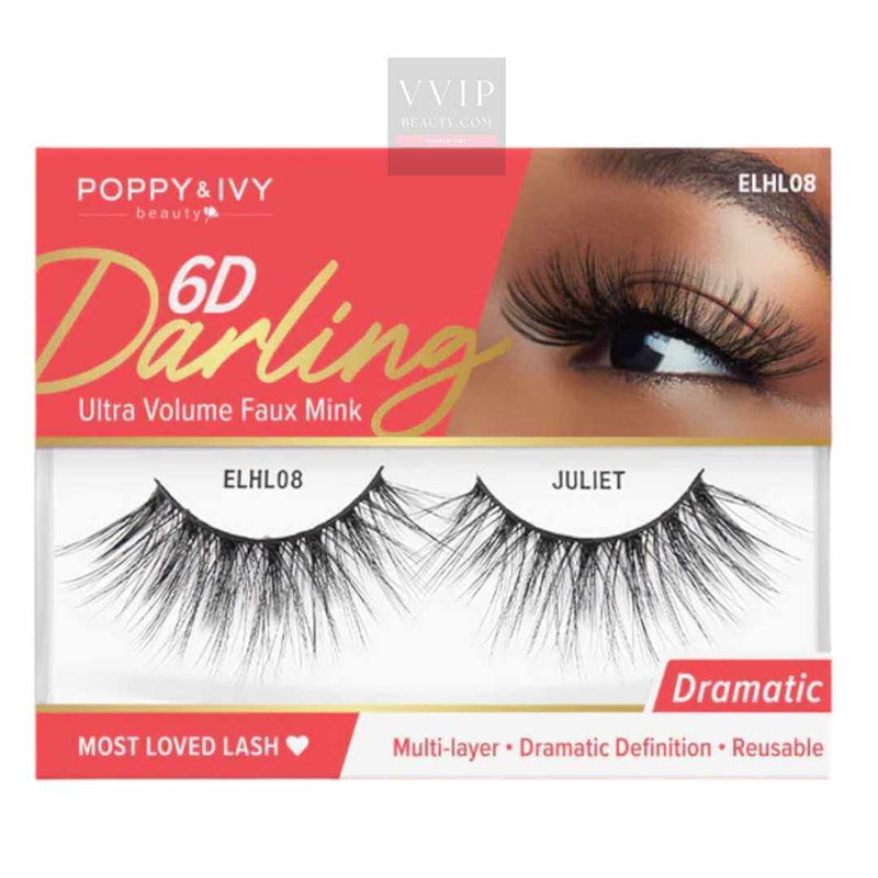 Poppy & Ivy 6D Darling Lashes-ELHL08 Juliet (M1)